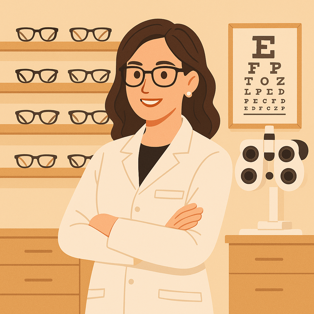 optician - optometrist