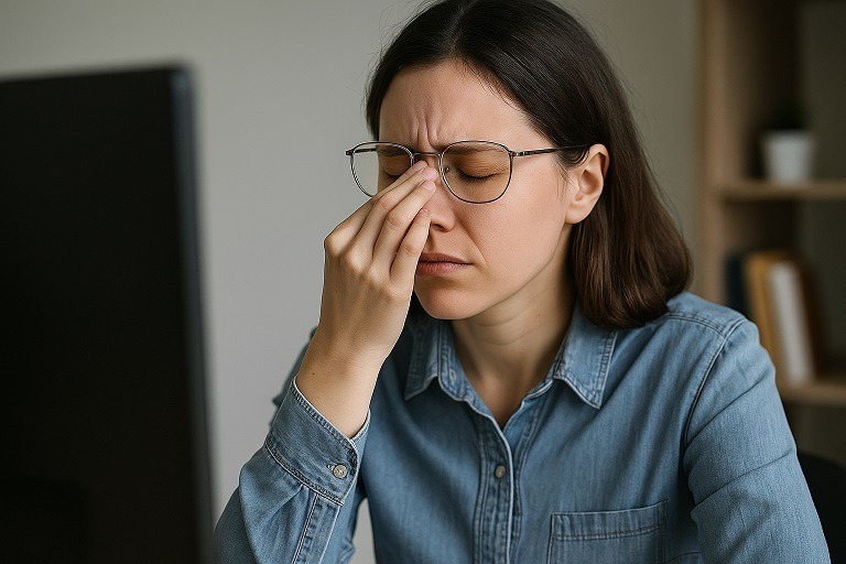 digital eye strain migraine